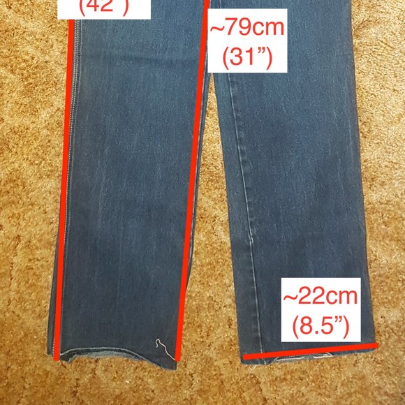4/$20 | Vintage JFM Blue Jeans - Picture 6 of 8